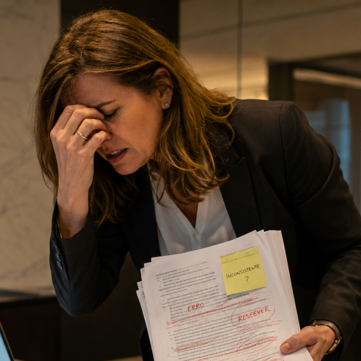 O tempo some em tarefa repetitiva.